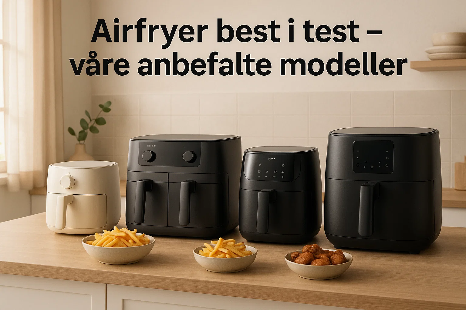 Airfryer best i test 2025: Våre anbefalte modeller