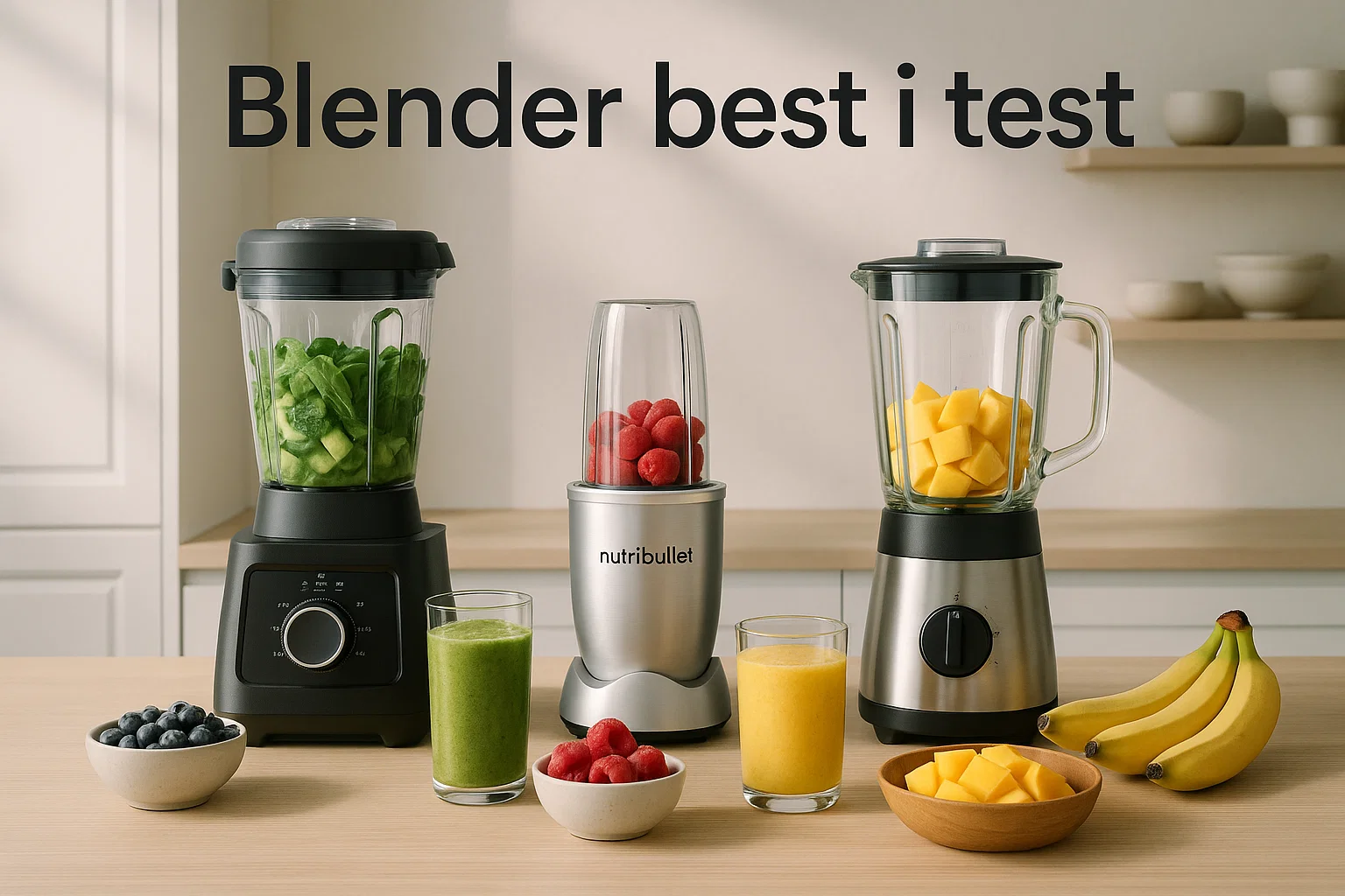 Blender best i test 2025: Våre anbefalte modeller