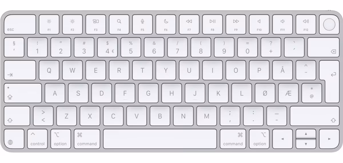 Apple Magic Keyboard med Touch ID