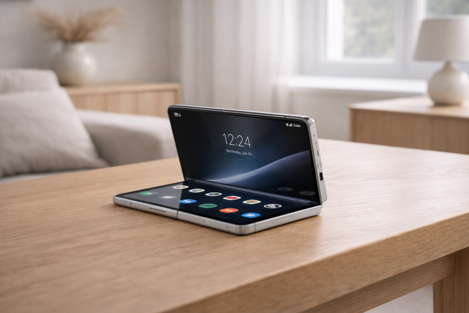 Samsung Galaxy Fold7 brettbar mobil