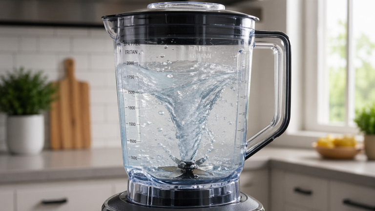 Selvrensende blender