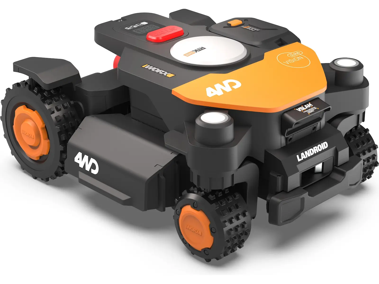 Worx Landroid Vision Cloud 4WD WR341E test: Fremtidens kabelfrie terrengmester
