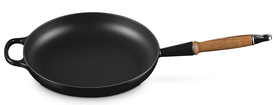 Le Creuset Signature Støpejern med trehåndtak 28 cm
